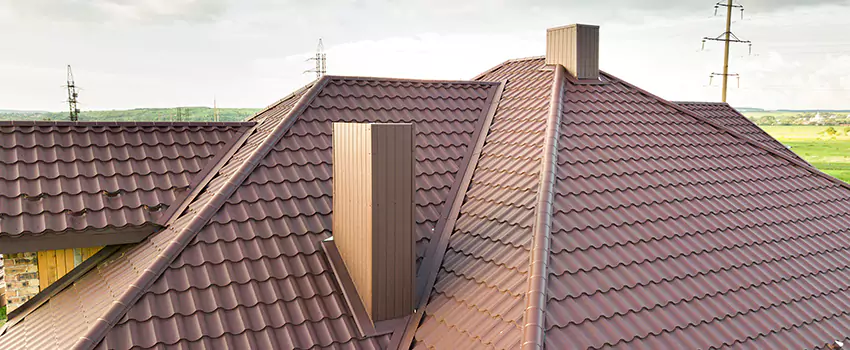Residential Chimney Flashing Restoration in Weymouth, MA