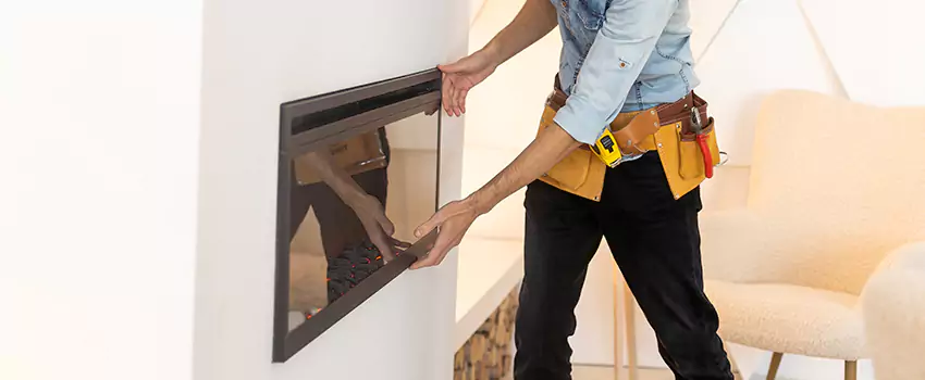 Metal Fireplace Installation in Weymouth, Massachusetts