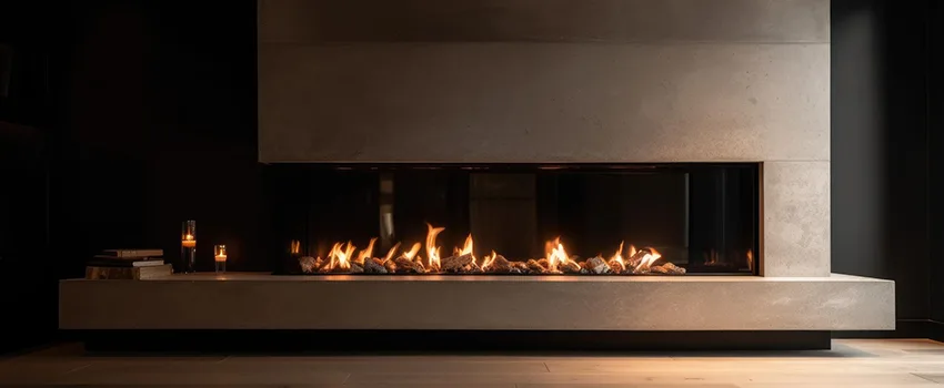 Gas Fireplace Ember Bed Design Services in Weymouth, Massachusetts