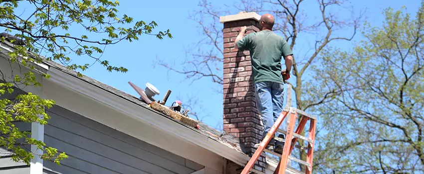 Vinyl and PVC Chimney Flashing Installation in Weymouth, MA
